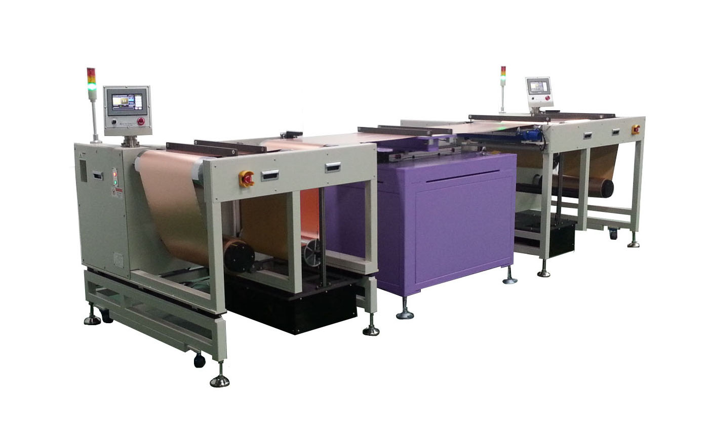 UV Laser Drill RTR Un & Rewinder